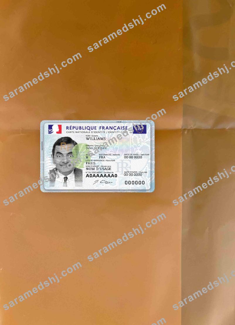 France new ID (2021 March - present) photolook FRONT